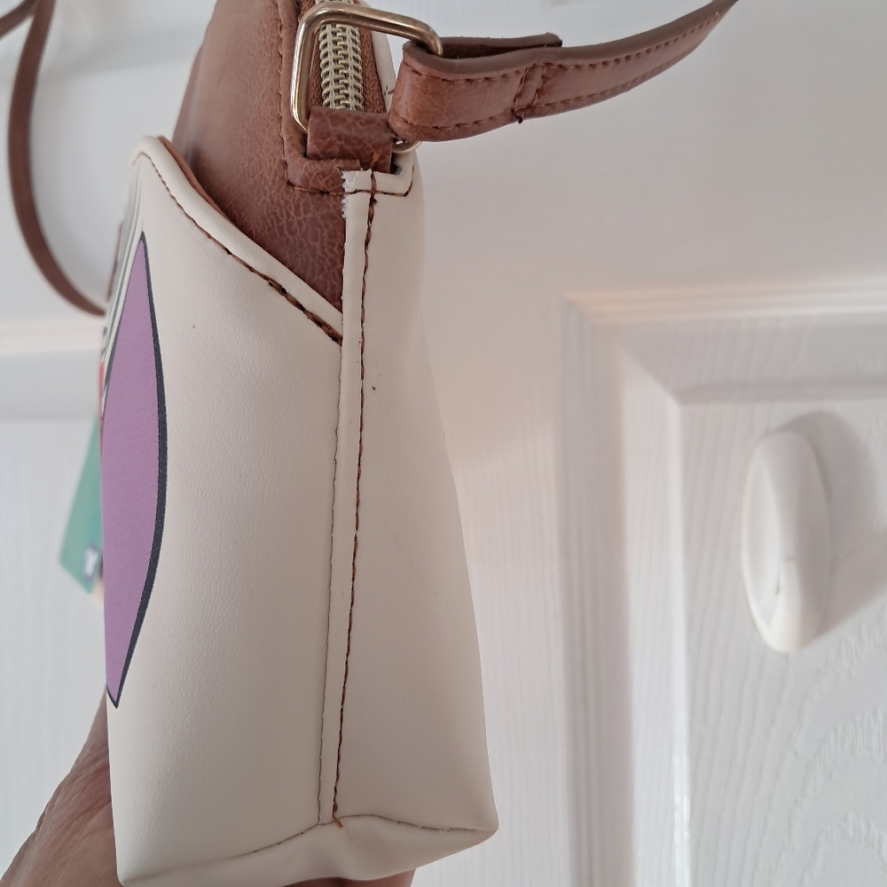 Disney Lilo & Stitch Crossbody Bag - Cream and Brown - Picture 8 of 11